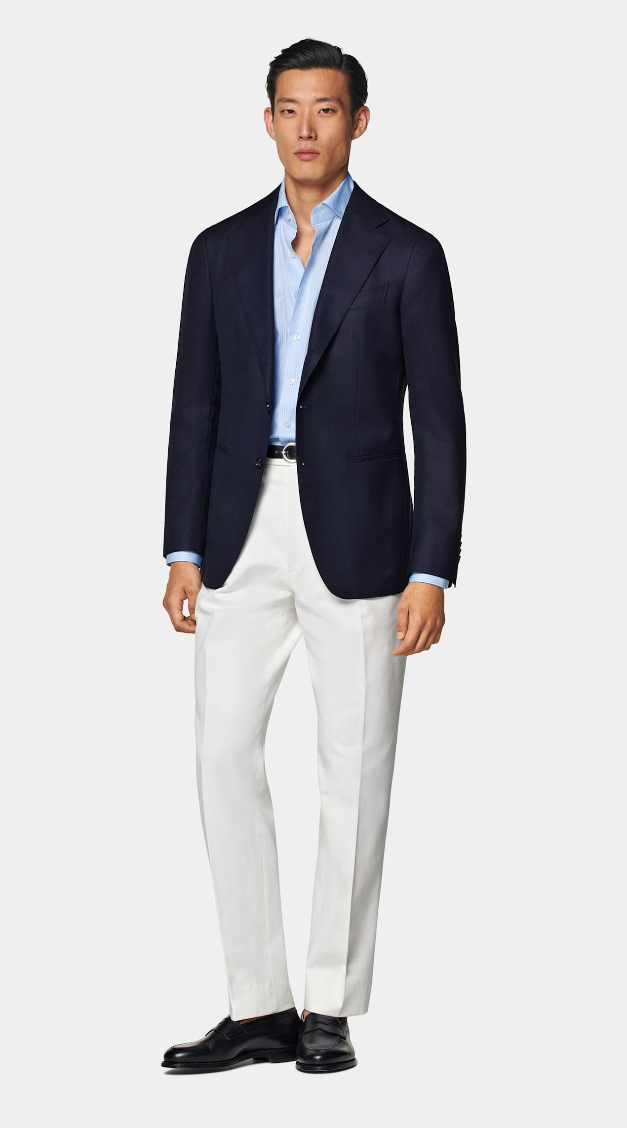 Blazer Havana coupe Tailored bleu marine