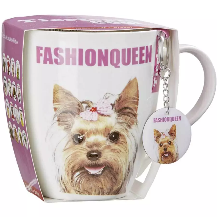 Ritzenhoff & Breker GmbH & Co. KG Jumbotasse Fashionqueen 600 ml bunt