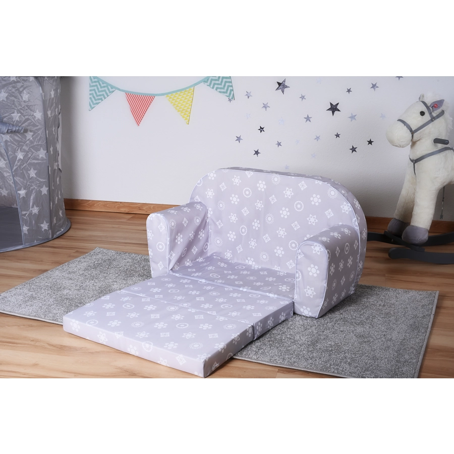 knorr toys® Kindersofa Royal grey grau