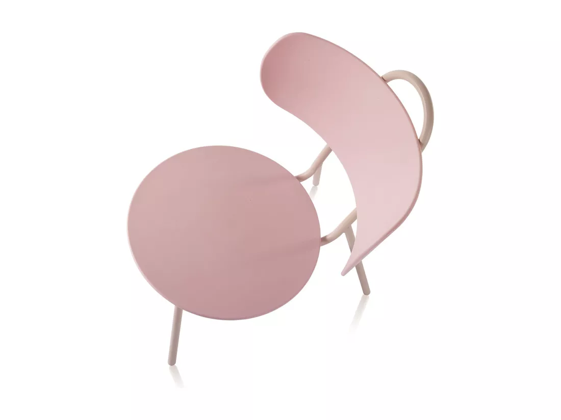 Fauteuil IZZY rose