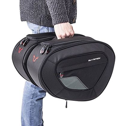 Sacoches cavalières SW-MOTECH BLAZE AVEC ECARTEUR DE SACOCHE (2 x 42 litres) - Noir