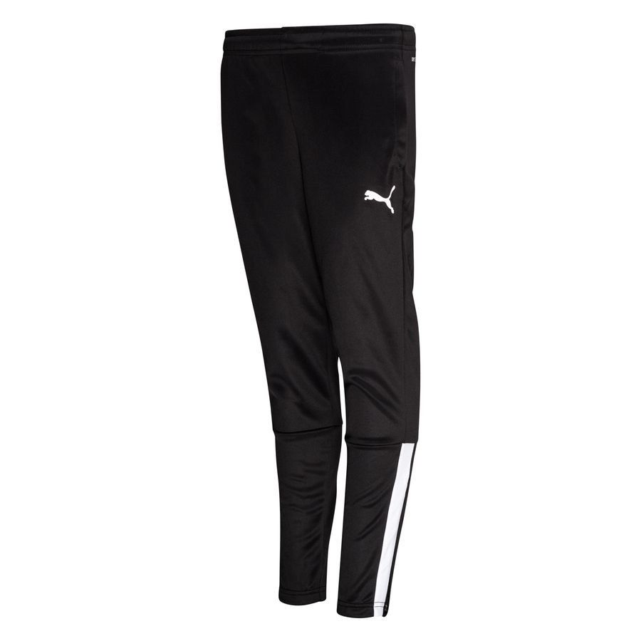PUMA Bas de Survêtement teamLIGA - Noir/Blanc Enfant