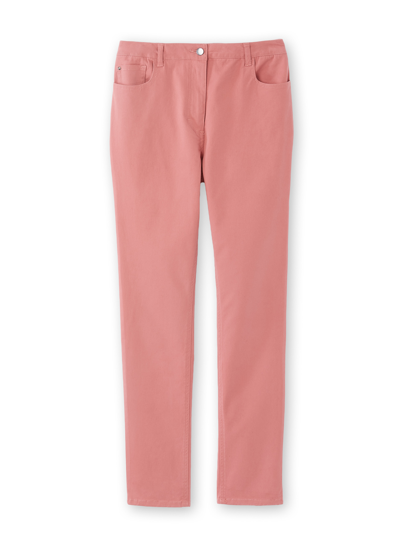 Pantalon 5 poches, spécial ventre rond