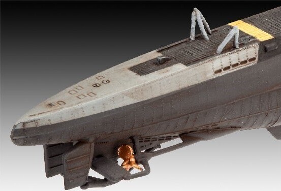 Revell - German Submarine Type Vii C/41 Ubåd Byggesæt - 1:350 - Level 4 - 05154