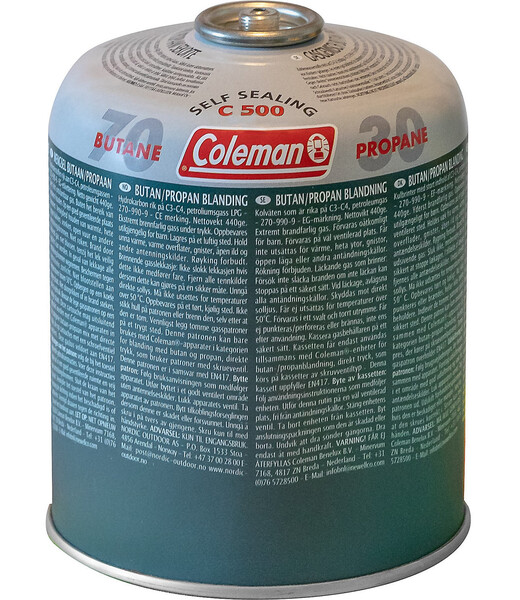 Bonbonne de gaz Coleman Cartridge C500 Value 6Pack