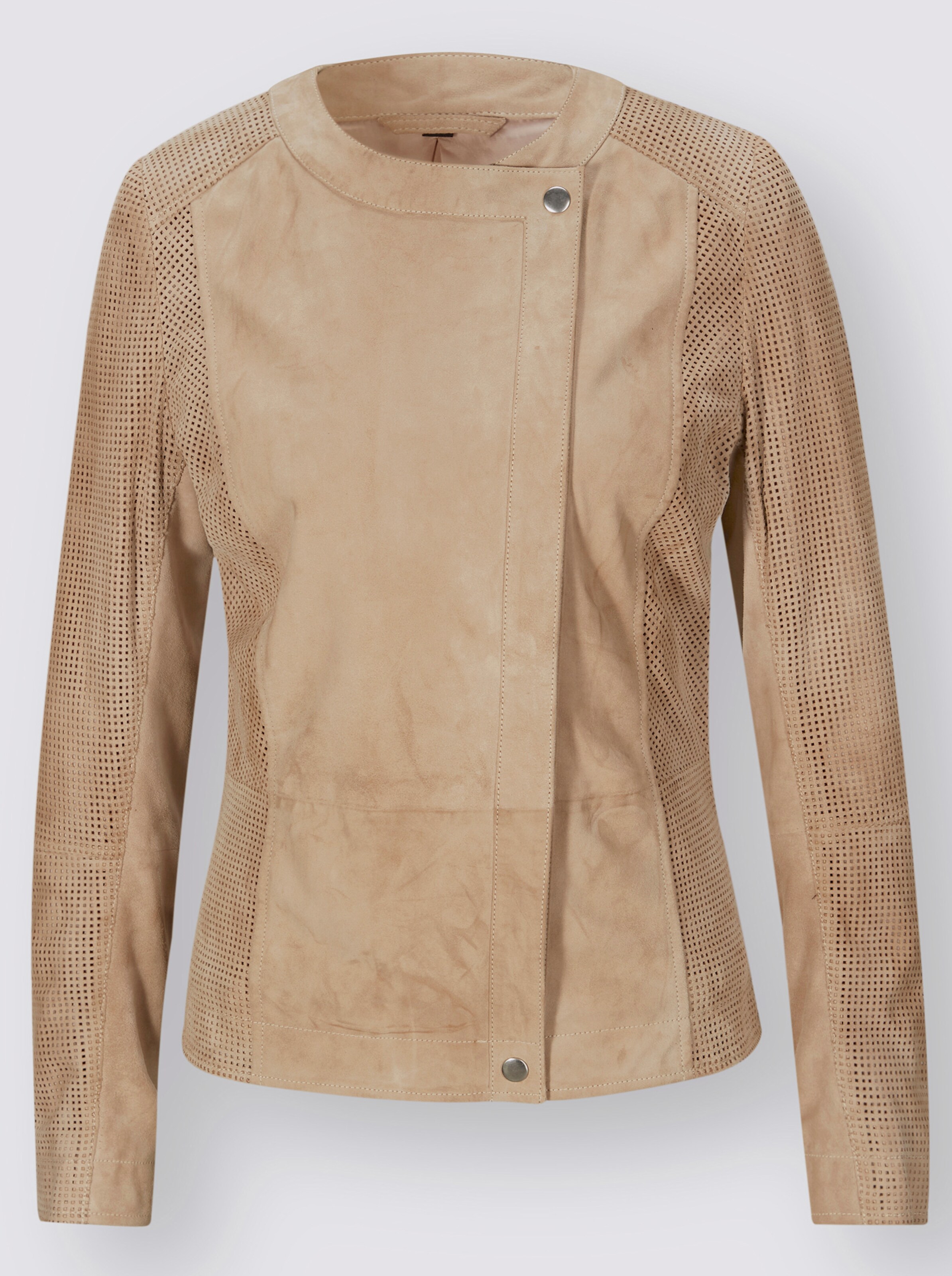 Leder-Blazer
