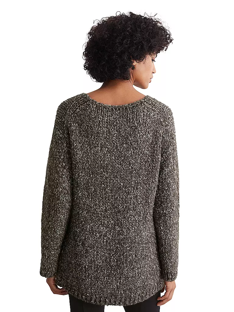 MARC O'POLO Pullover grau
