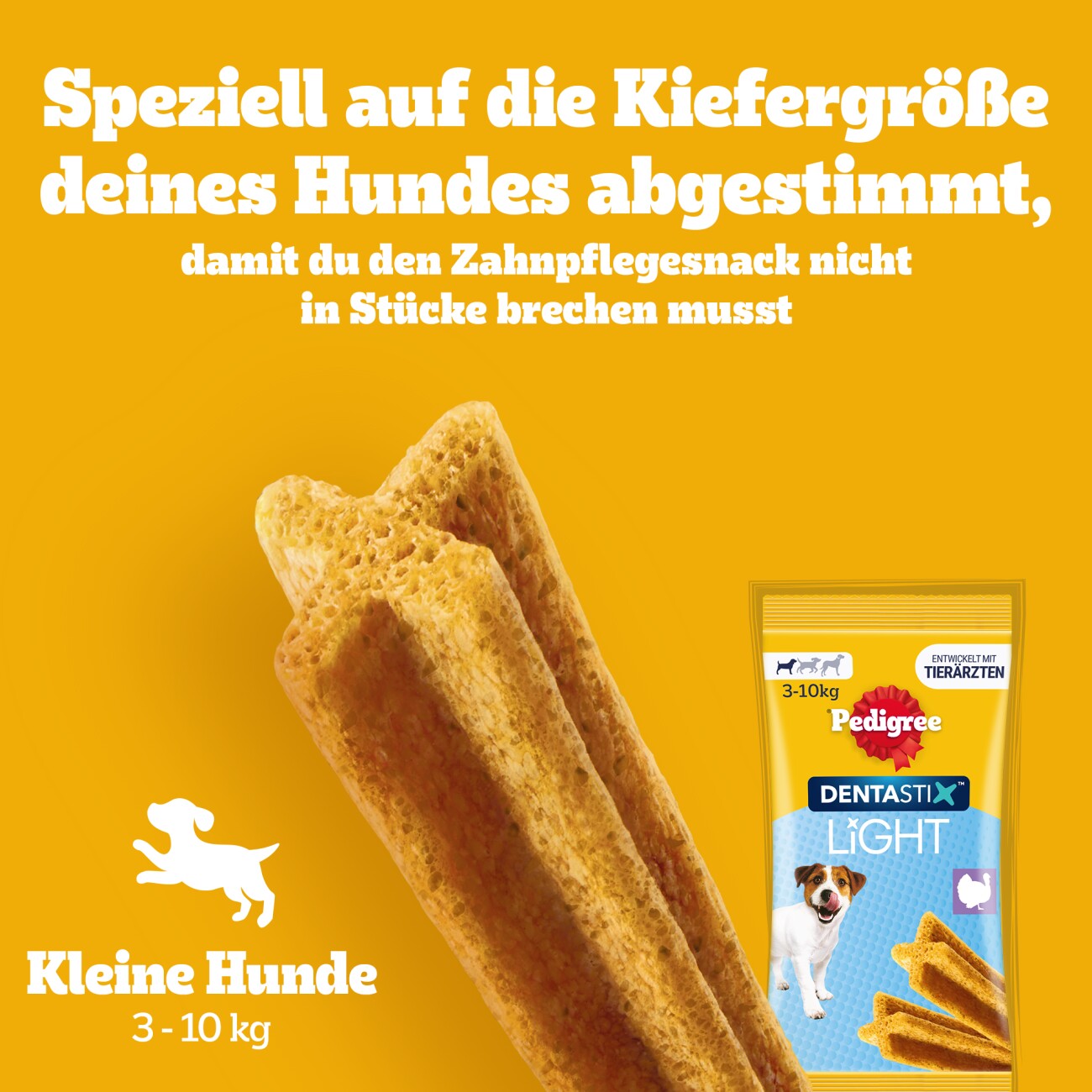 Pedigree Zahnpflege Dentastix Light für kleine Hunde 6x7 Stück