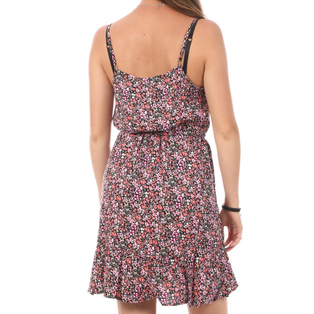 Vero Moda Robe Rose/Noir Femme Vero Moda Easy Singlet