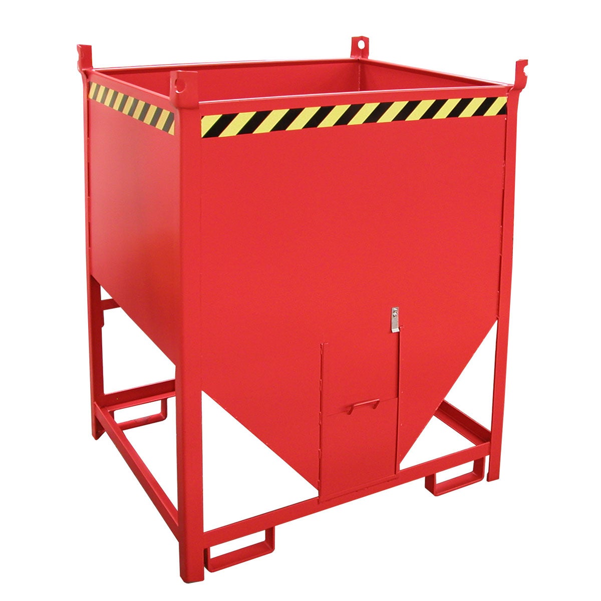 Bauer SGS 100 silocontainer, geverfd, vuurrood