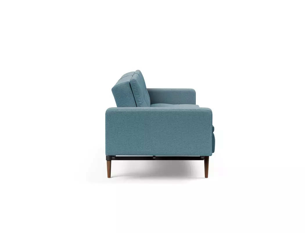 Schlafsofa mit Armlehnen Dublexo Styletto dunkel