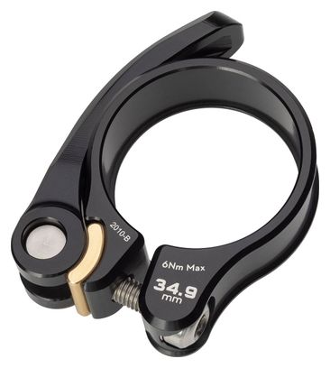 Collier de Selle à Serrage Rapide Wolf Tooth Seatpost Clamp Quick Release Noir