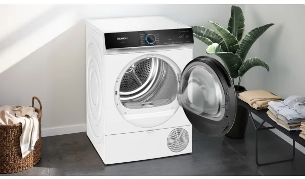 Siemens extraKlasse iQ700 WQ45B2B40 - Tørremaskine - Wi-Fi - højde: 85 cm - frontbetjening - hvid