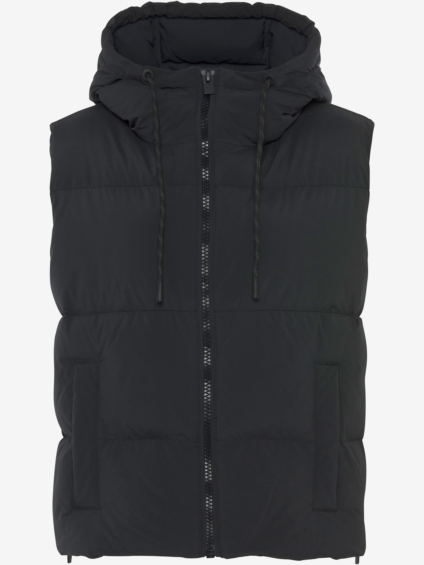Gilet matelassé doublé avec capuche réglable