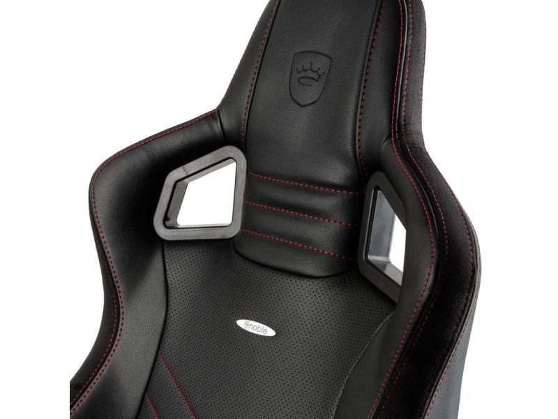 noblechairs Gaming-Stuhl EPIC Schwarz/Rot Besonders bequemer Computersessel
