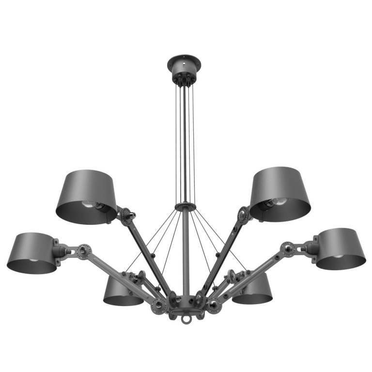 Tonone Bolt kroonluchter Ø120 Smokey Black