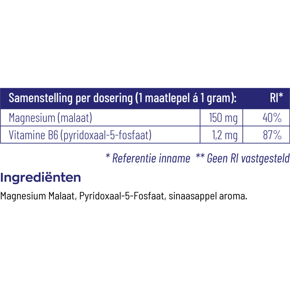 Vitakruid Magnesium Malaat 120 gr