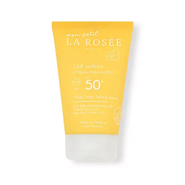 Mon Petit Rosée LAIT Solaire SPF50+ à l'huile d'abricot BIO - 125 mL
