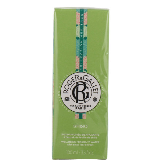Roger et Gallet eau parfumée shiso - Parfum énergisant
