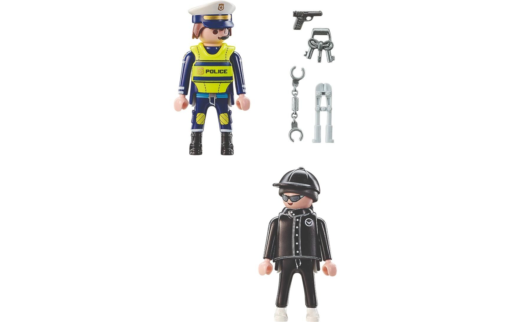 Duo Pack Polizist und Einbrecher 71804Spielfiguren-Set