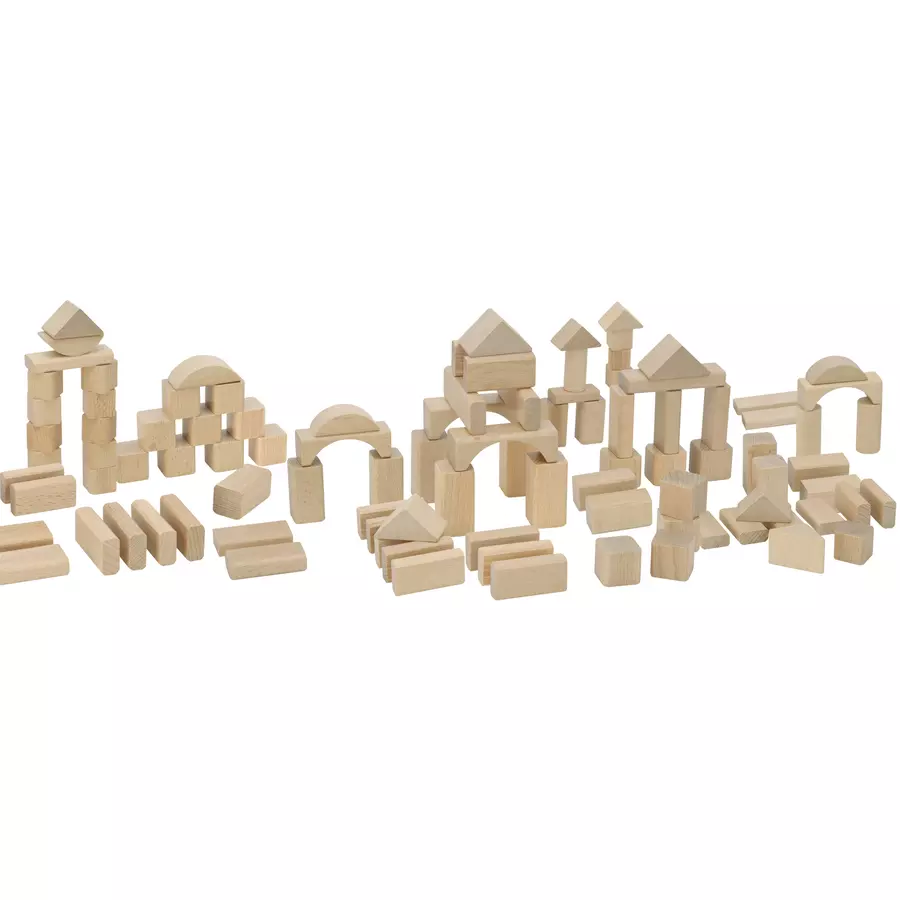 Eichhorn Natur Holzbausteine 100er Set