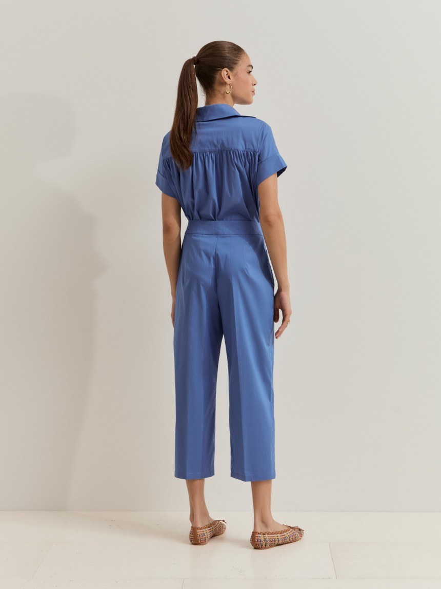 Calças wide leg