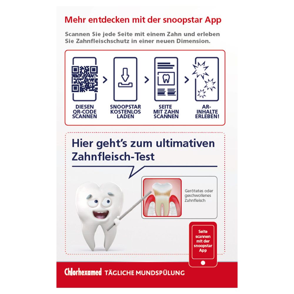 Chlorhexamed Tägliche Mundspülung mit Chlorhexidin (0,06 %)