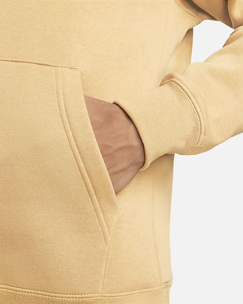 Sweat à capuche Nike Sportswear Club Fleece Jaune Or pour homme