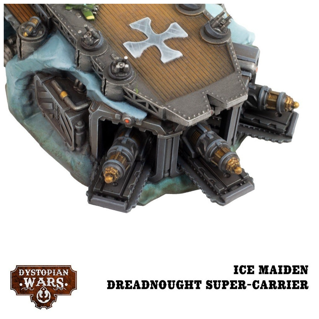 Dystopian Wars: Ice Maiden Battlefleet Set