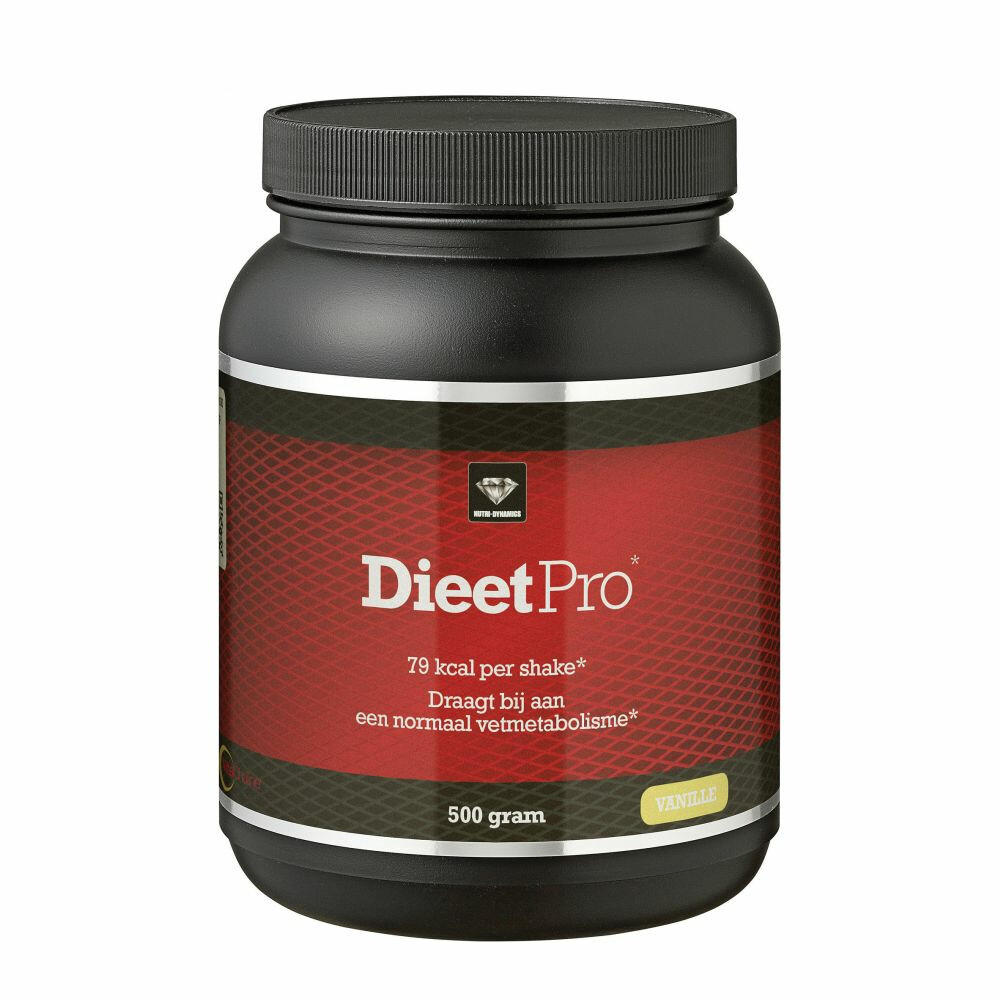 Dieetpro Eiwit Shake Vanille500 gr