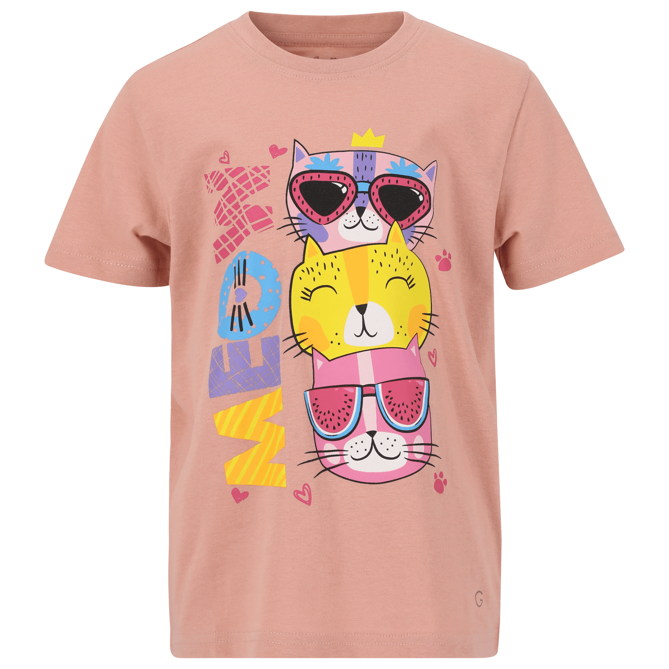 Graffiti Webstern SS Printed T-Shirt - Fritid og bomull