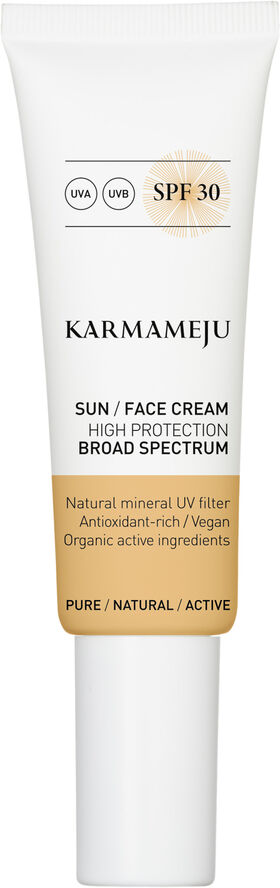Karmameju Skincare SOLCREME TIL ANSIGTET SPF 30