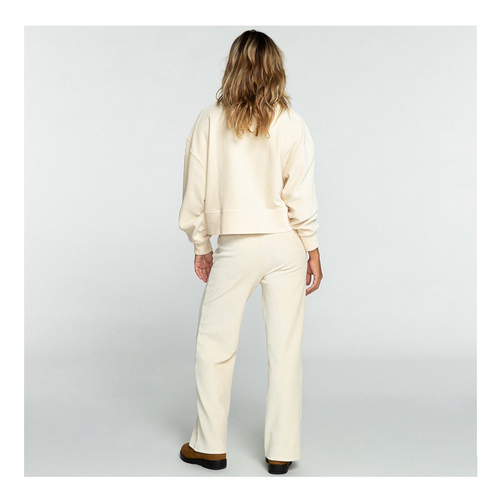 Billabong KEEP IT STRAIGH - Pantalon Femme antique white