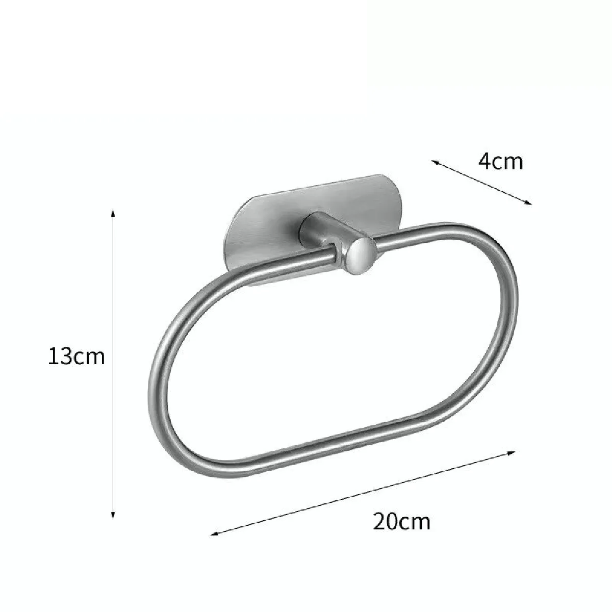Universal Long rail de serviette 40cm inox SUS304