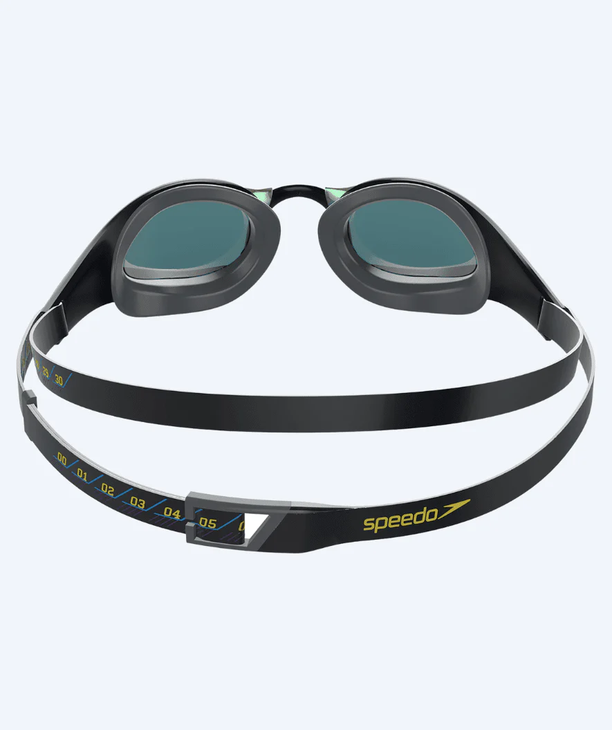 Speedo Elite svømmebriller - Fastskin Pure Focus - Grå/guld (Mirror linse)