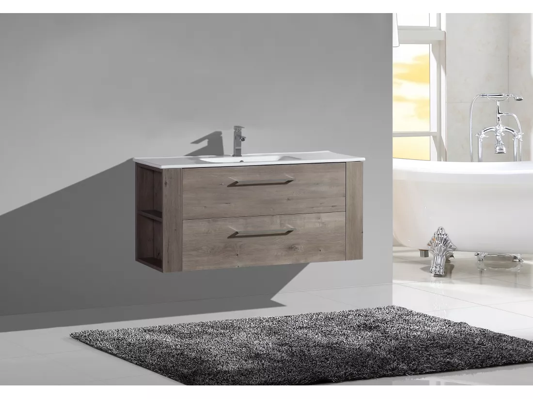 Ensemble meuble de salle de bain 120 cm Aquanoma