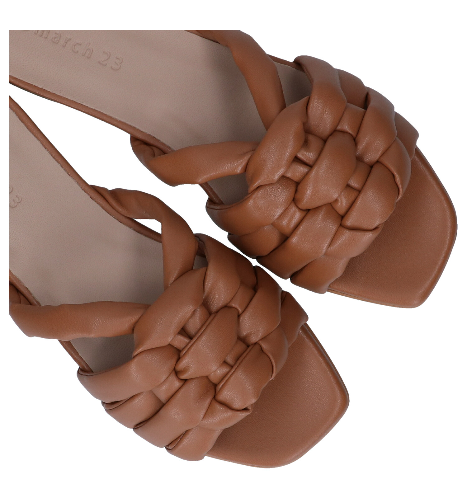 Slippers cognac