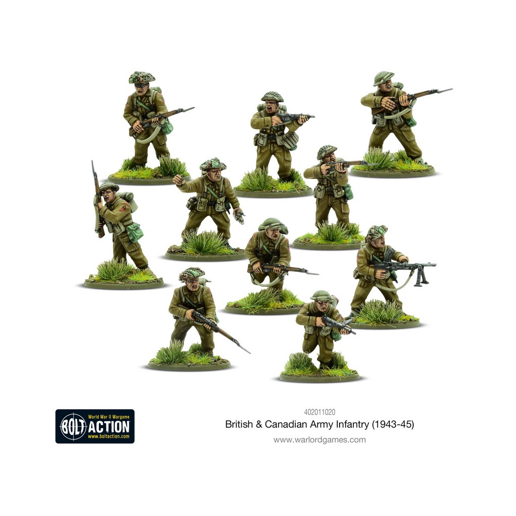 Bolt Action - British & Canadian Army Infantry (1943-45)