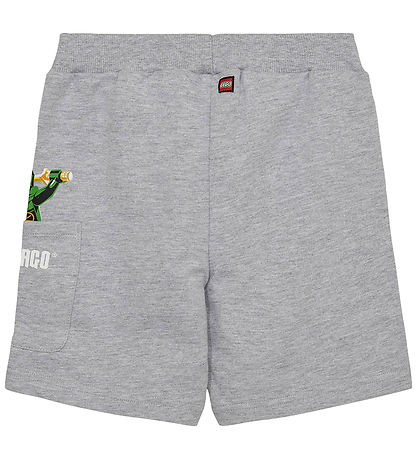 LEGO? Ninjago Shorts - LWPhilo - Grey Melange
