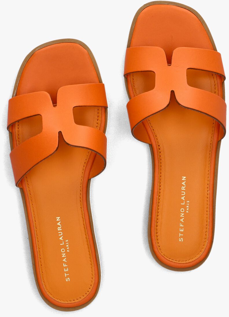 oranje stefano lauran slippers 22622