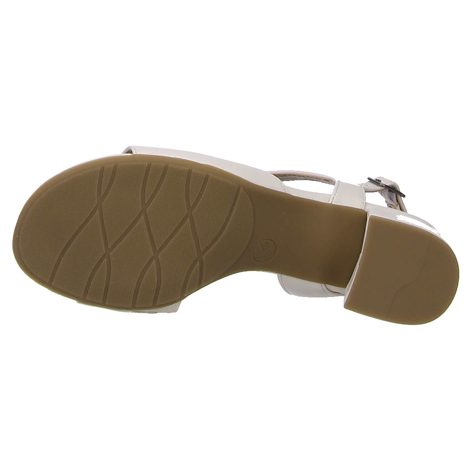 Jana shoes Sandalette weiß weiss/weiss kombi