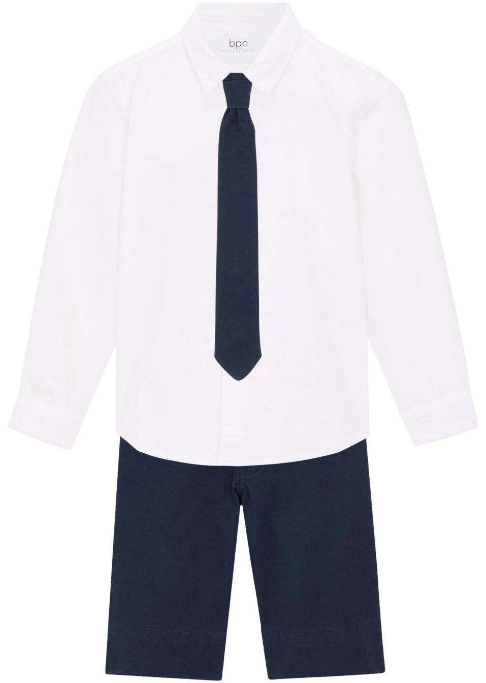 Ensemble festif bermuda, chemise et nœud papillon pour garçon (Ens. 3 pces.)