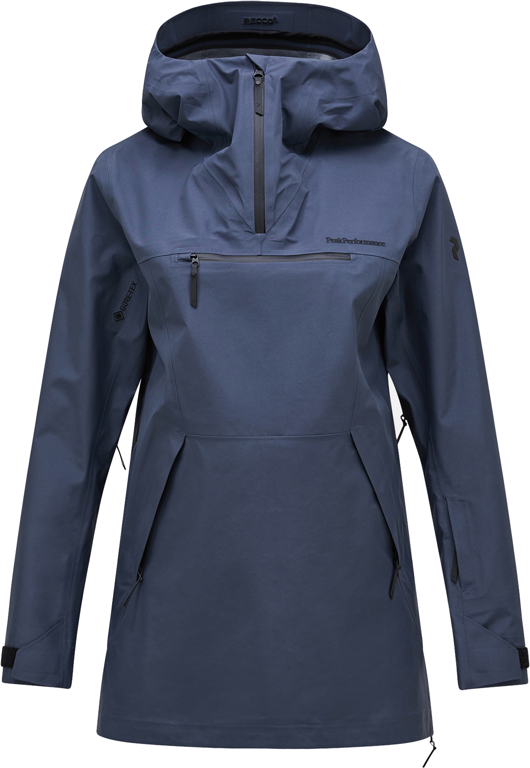 Vertical GORE-TEX 3L Anorak Dame Omre Blue