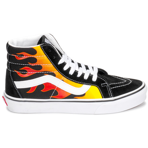 Vans - SK8-HI REISSUE - Noir / Flame