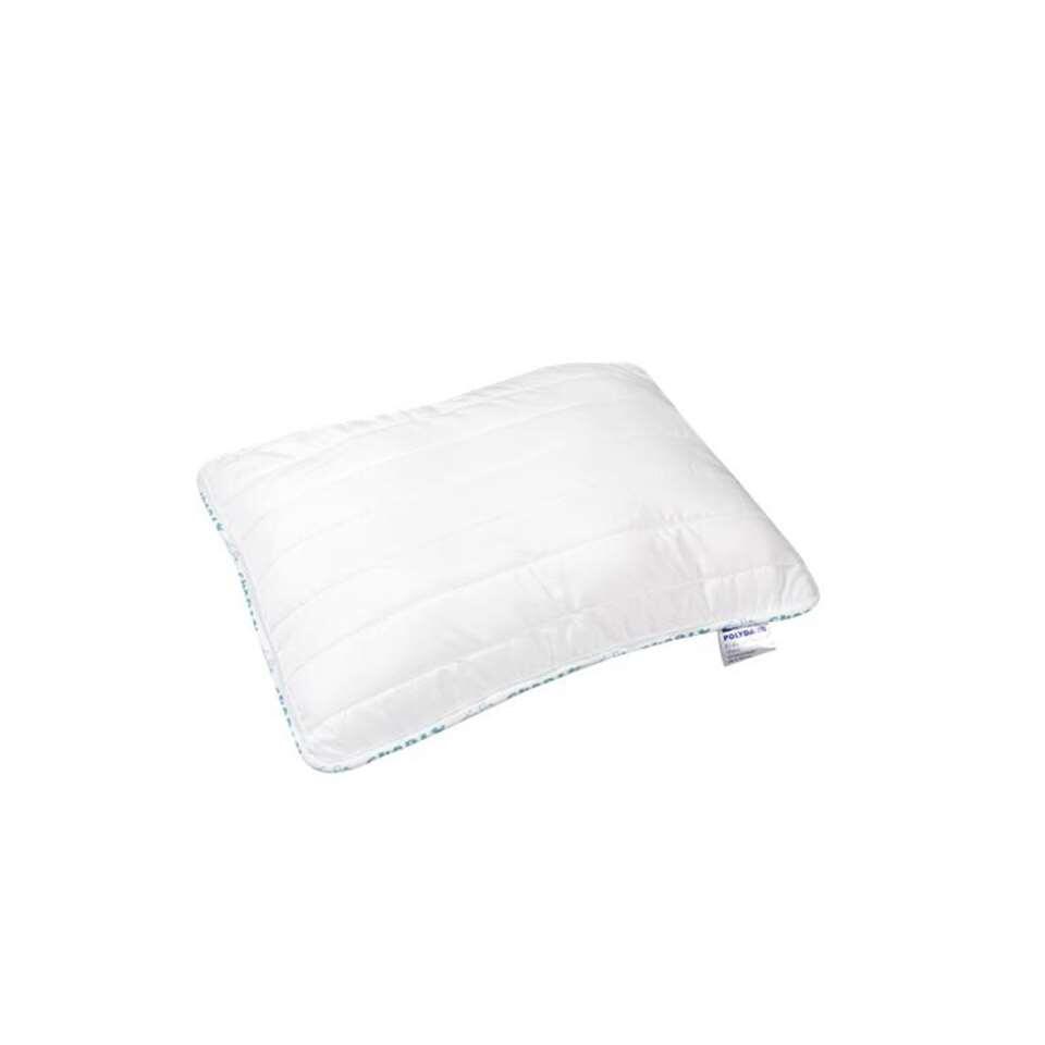 Polydaun kinderkussen Charly - wit - 55x65 cm