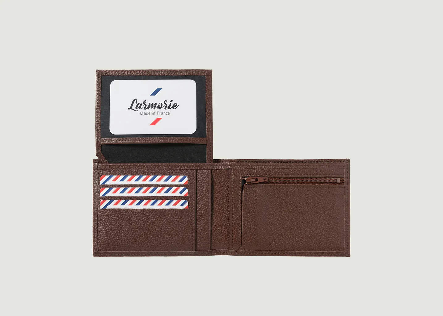 Portefeuille Italien cuir grainé Arthur Larmorie