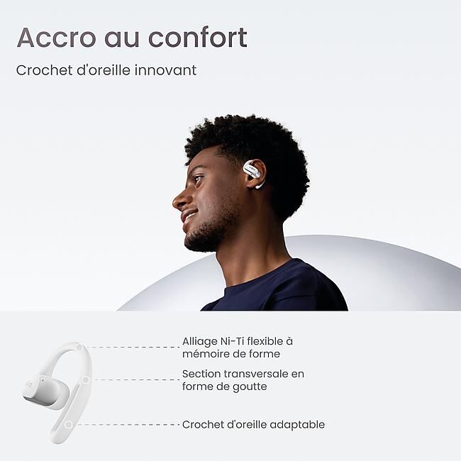 SHOKZ - ECOUTEURS BLUETOOTH OPENFIT AIR