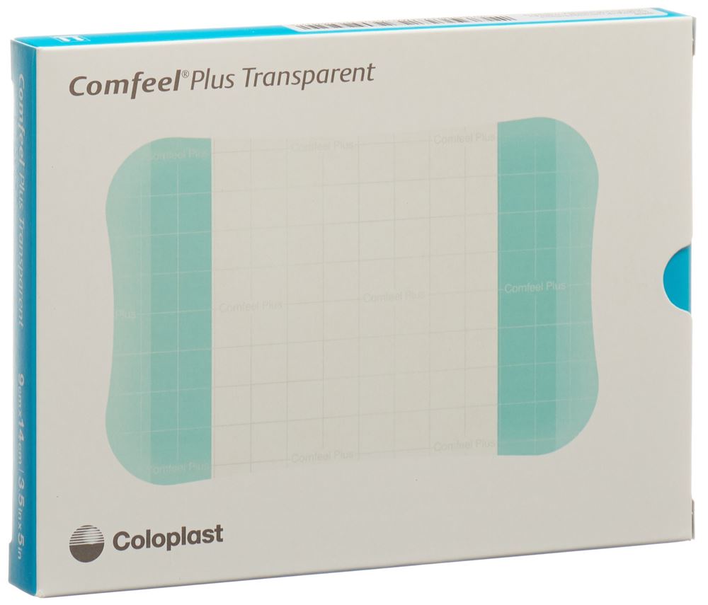 COMFEEL Plus Transparent Hydrokolloid Verband<br>10 Stück, 9x14cm