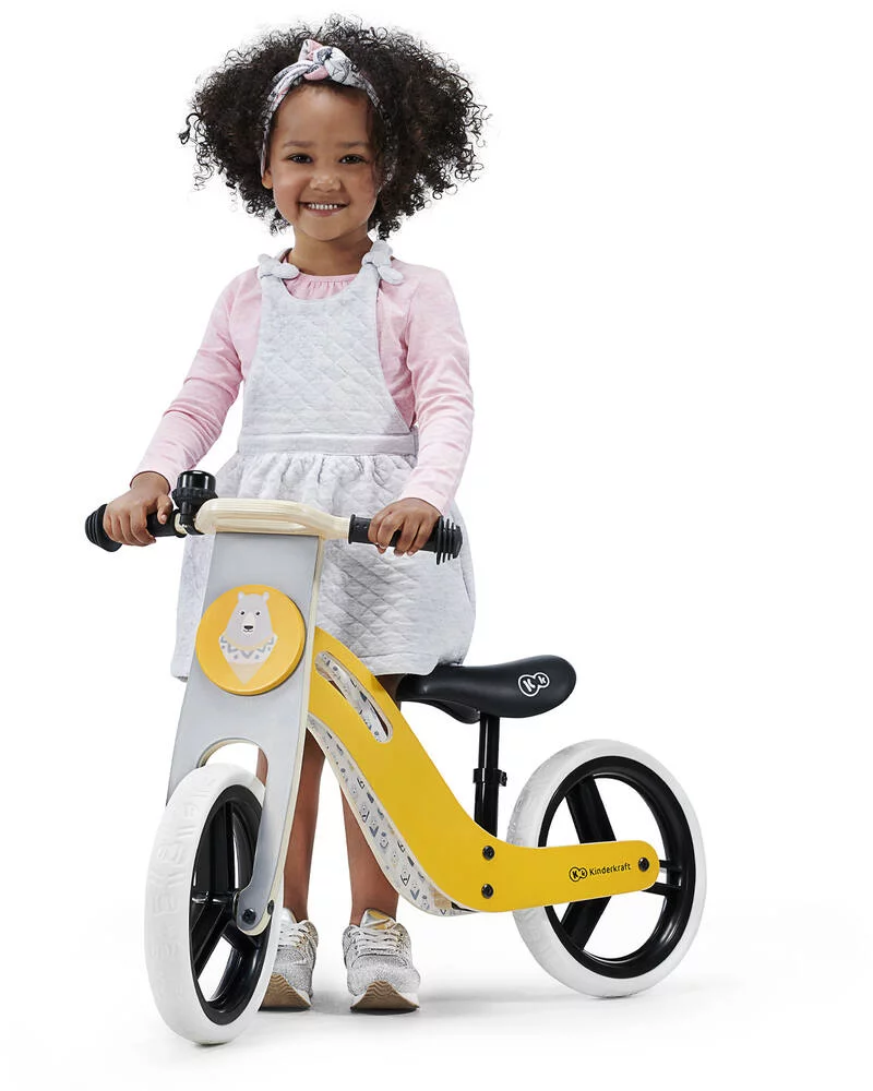 DRAISIENNE BOIS UNIQ JAUNE