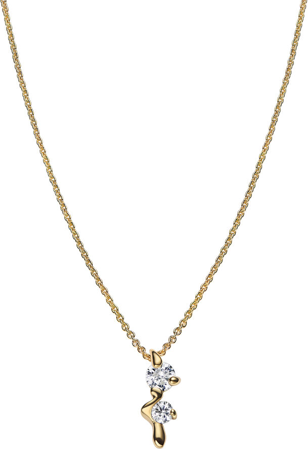 Maria Black Arctic Necklace Gold Gold